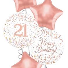 21st birthday balloon bundle