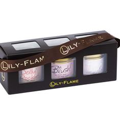 Lily-Flame girly mini tins of scent