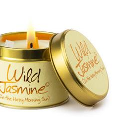 Lily-Flame Wild Jasmine scented candle